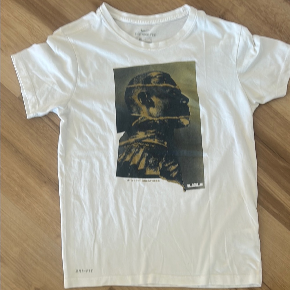 Nike LeBron “battle armor” dri fit tshirt size men’s small EUC.